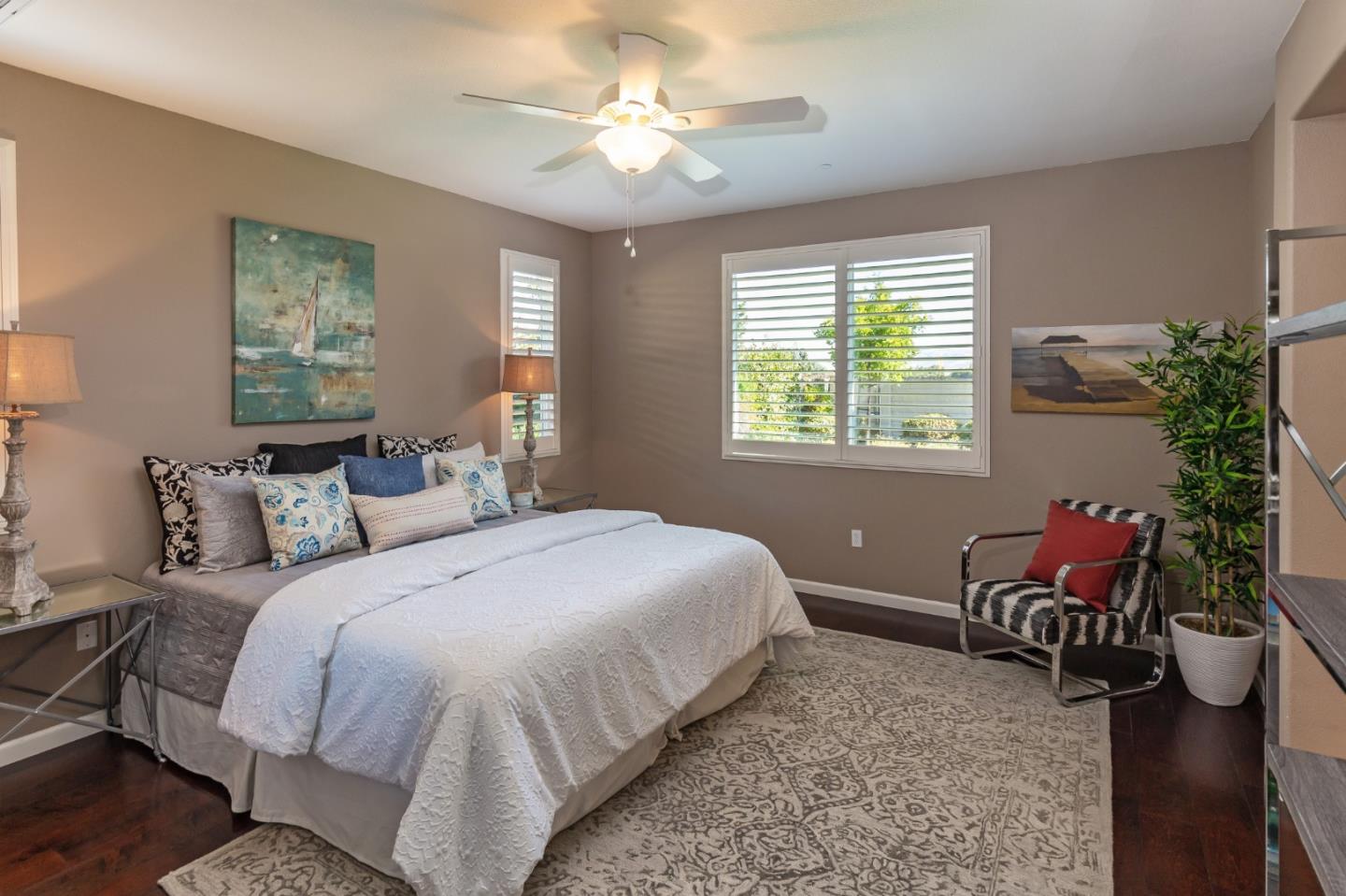 5602 Mesa Road Gilroy, CA 95020 - Photo 10 of 23 a bedroom with a bed and a window