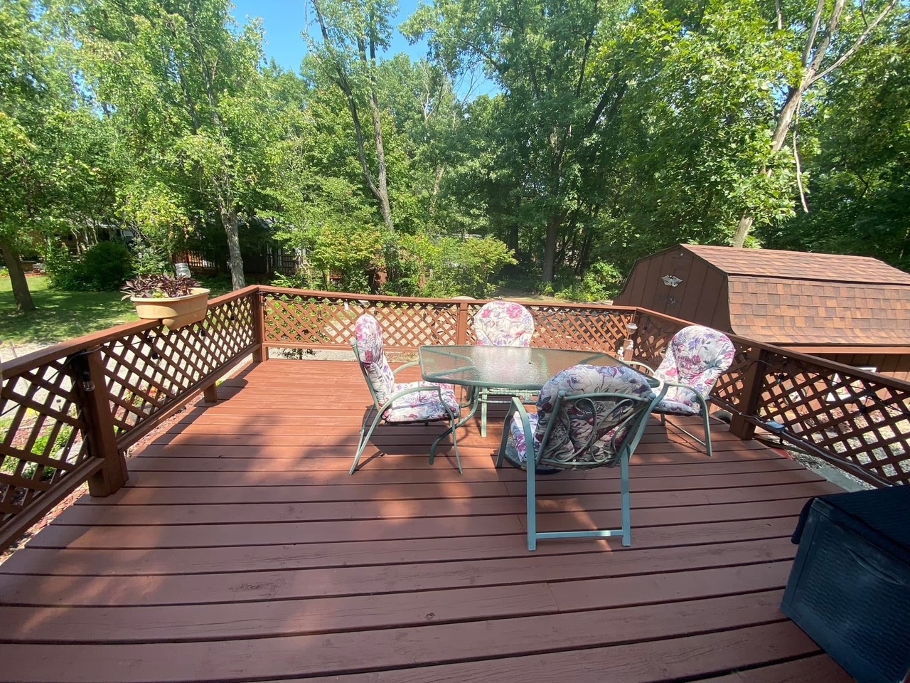 2795 East 28th Road Marseilles, IL 61341 - Photo 9 of 35 a view of a deck with furniture