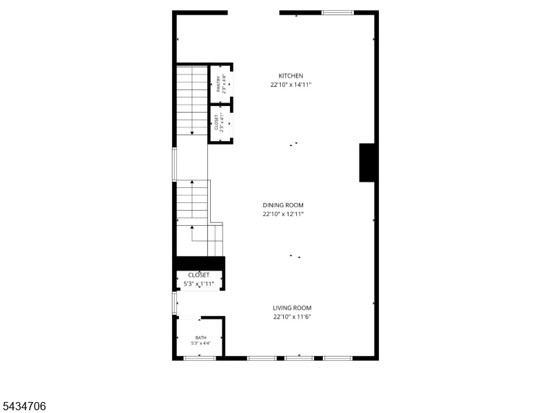 2 Doherty Way Morris Plains, NJ 07950 - Photo 30 of 33 a picture of a floor plan