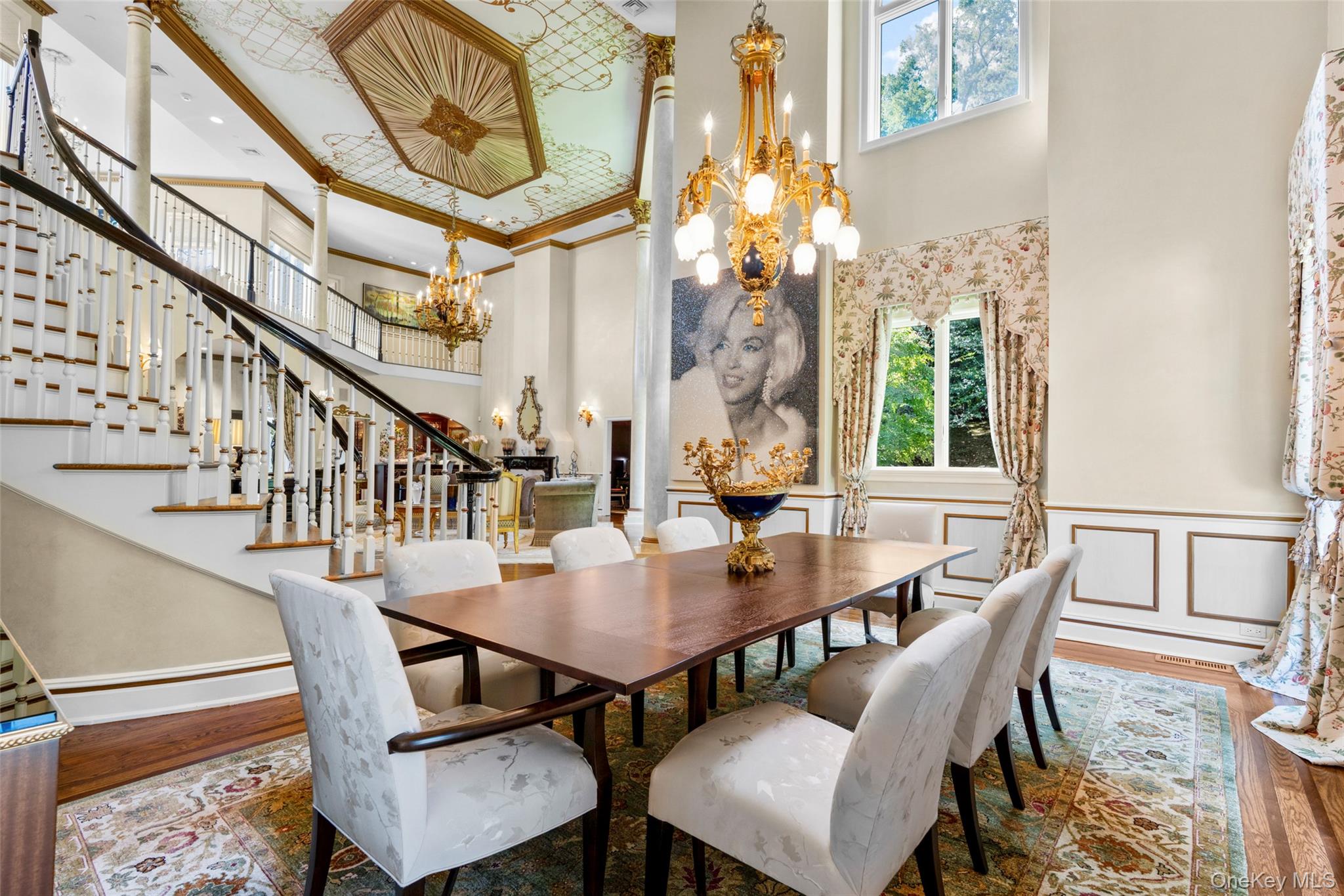 23 Pheasant Drive Rye, NY 10580 - Photo 11 of 35 Oversized dining room with perfect flow to the kitchen, living room and outdoors.