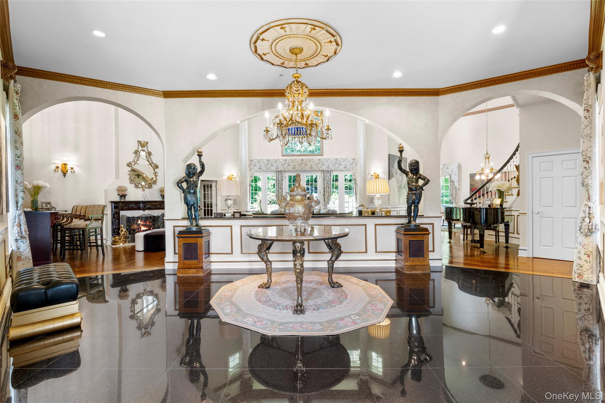 23 Pheasant Drive Rye, NY 10580 - Photo 5 of 30 Grand entry Hall with 10 ft ceilings