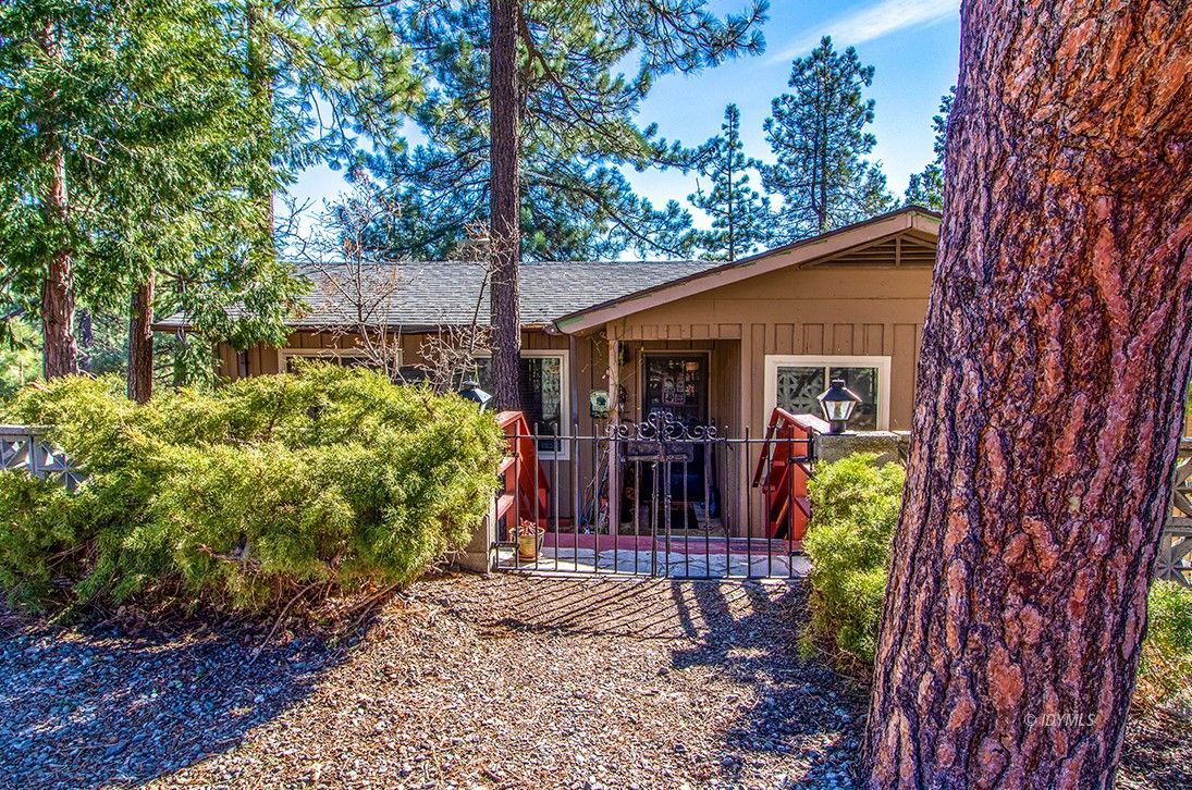 53475 Double View Drive Idyllwild, CA 92549 - Photo 2 of 51 Gate leading to covered entry porch