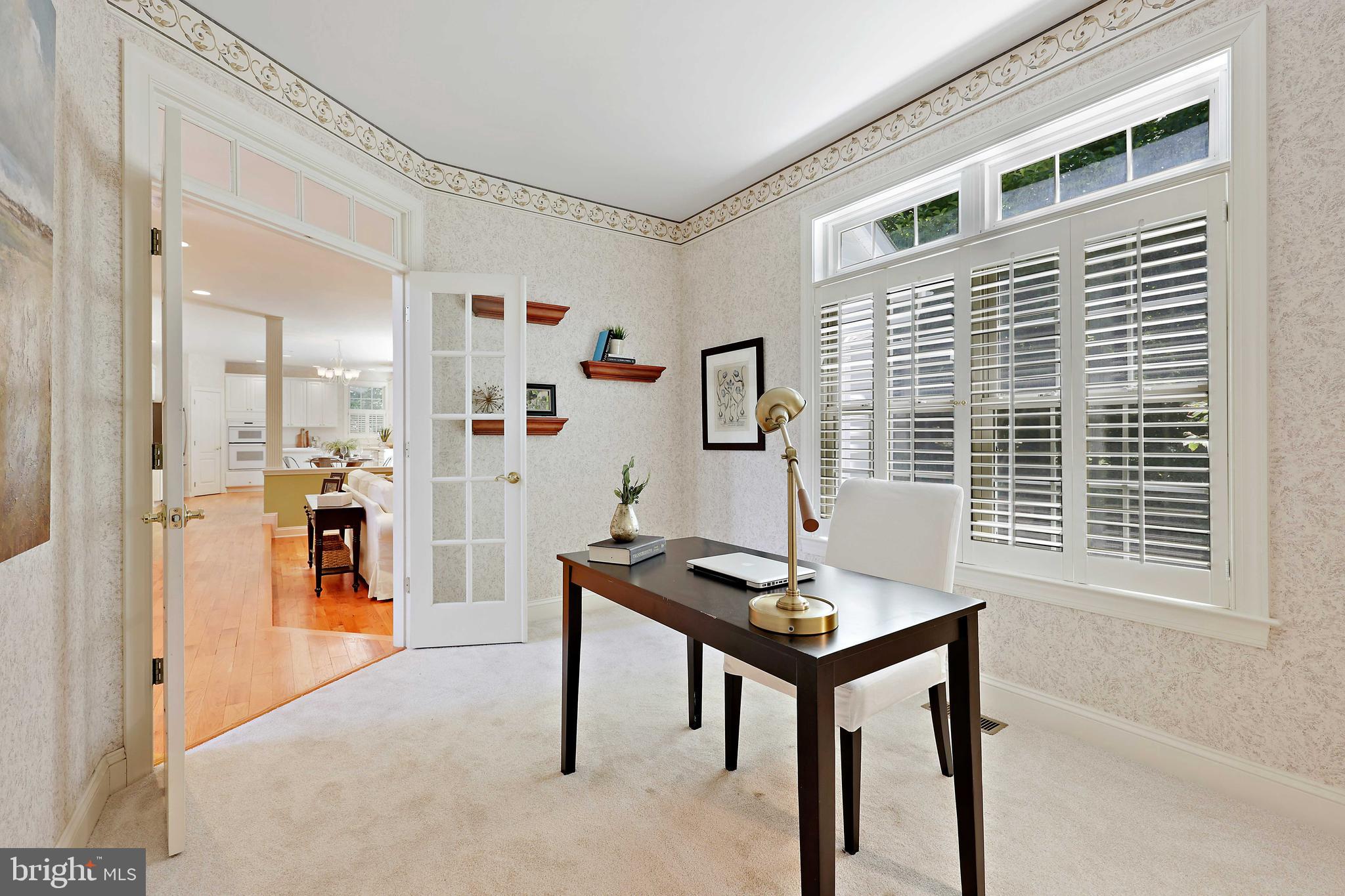253 Woodard Road Arnold, MD 21012 - Photo 13 of 55 Office w/ french doors