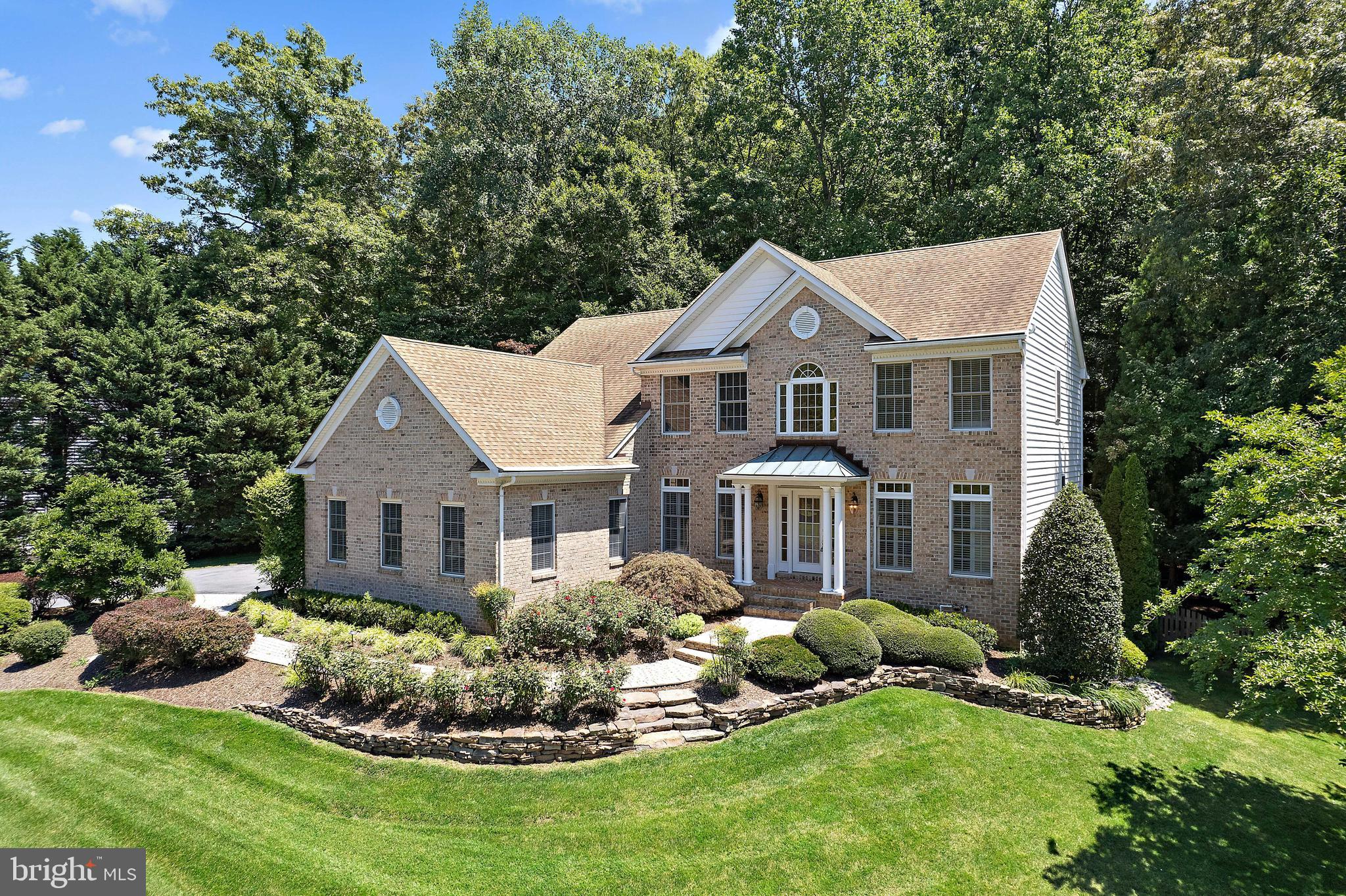 Extensive landscaping
