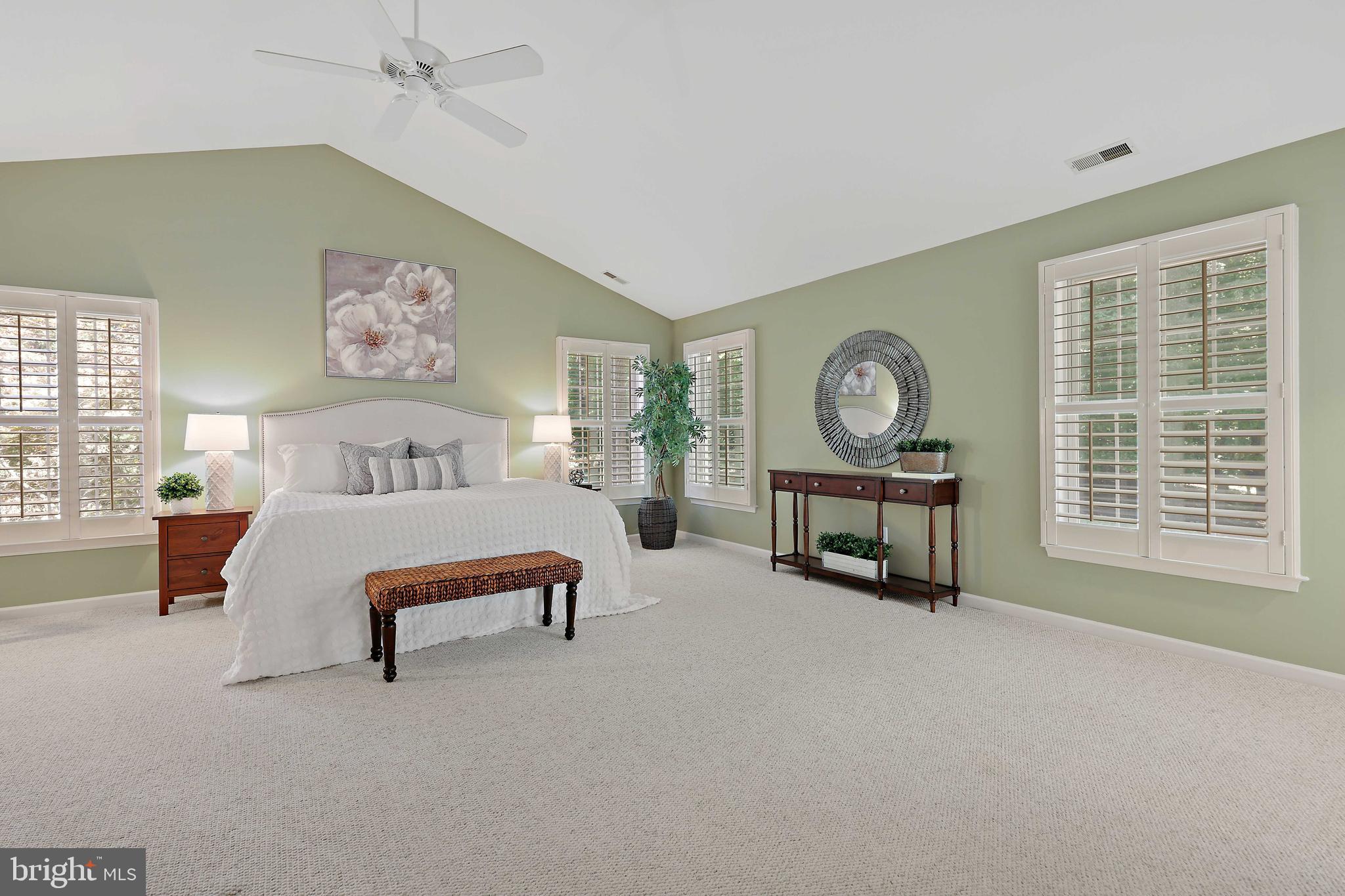 253 Woodard Road Arnold, MD 21012 - Photo 23 of 55 Primary Bedroom w/ vaulted ceiling