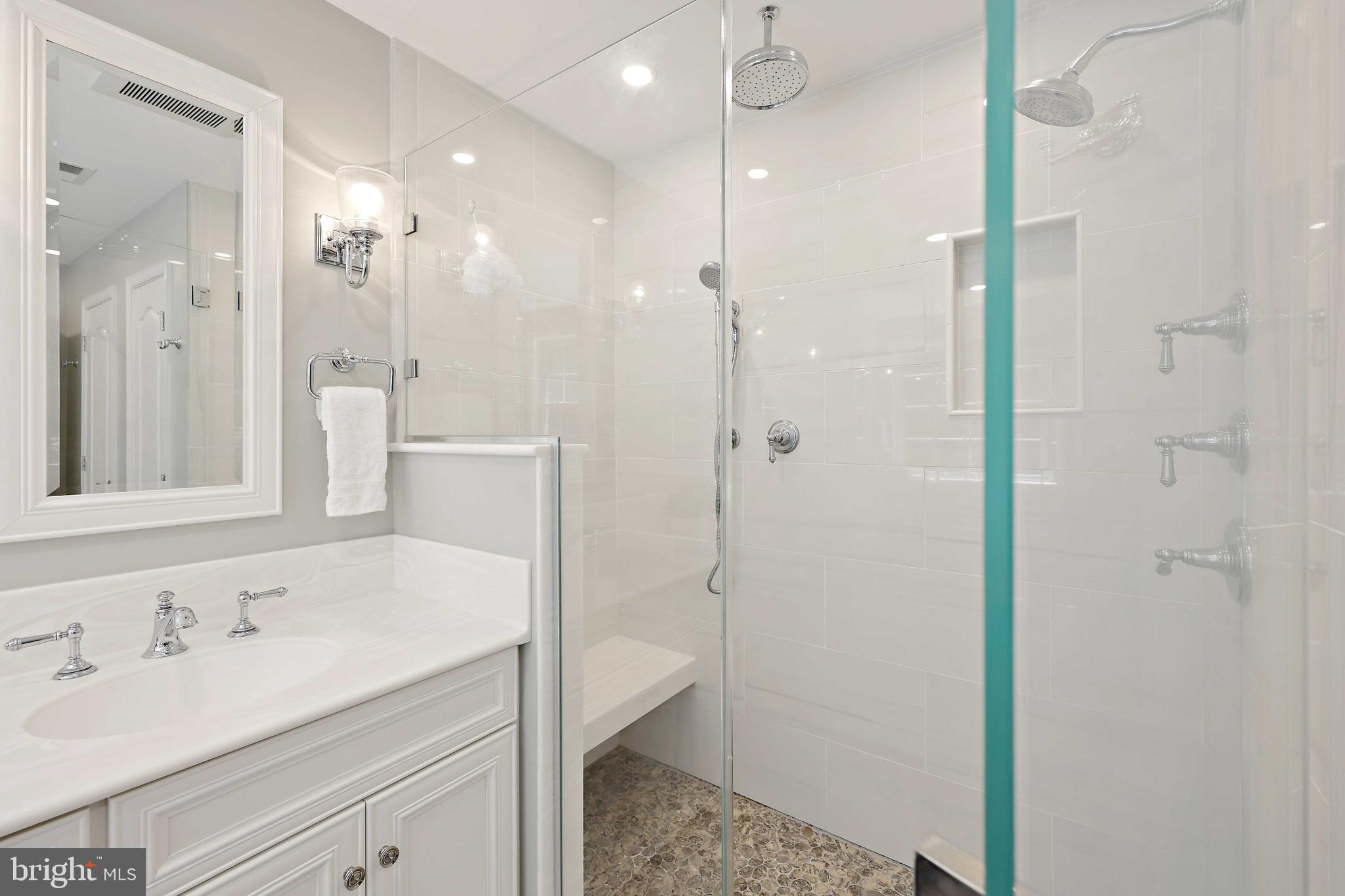 253 Woodard Road Arnold, MD 21012 - Photo 29 of 55 Shower with glass door and 3 shower head option