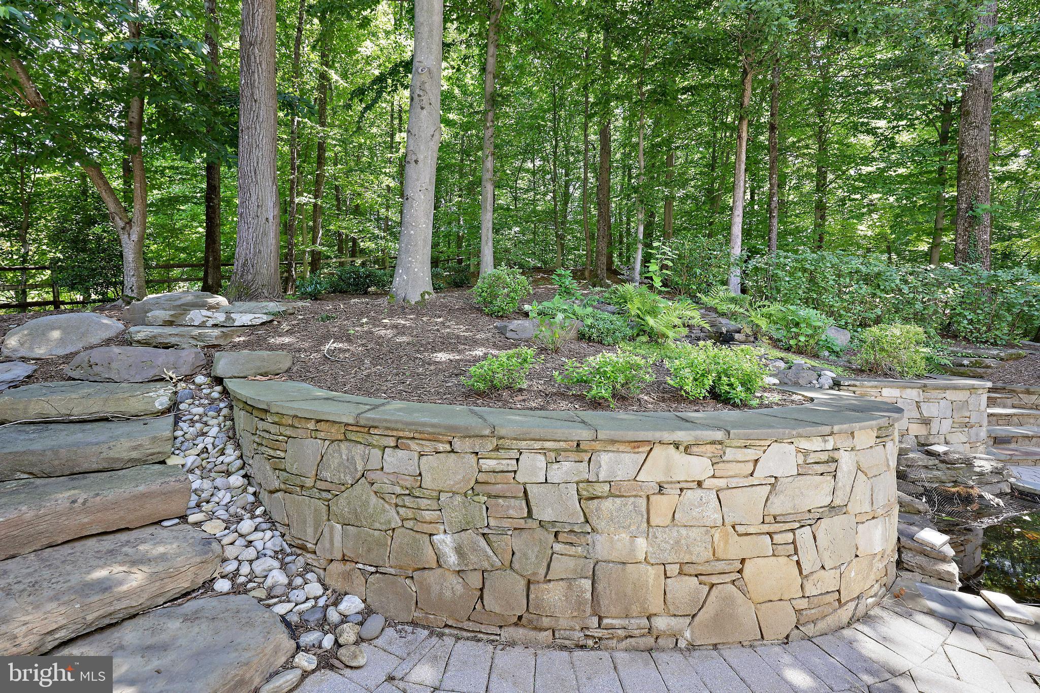253 Woodard Road Arnold, MD 21012 - Photo 44 of 55 Backyard w/ lovely hardscaping