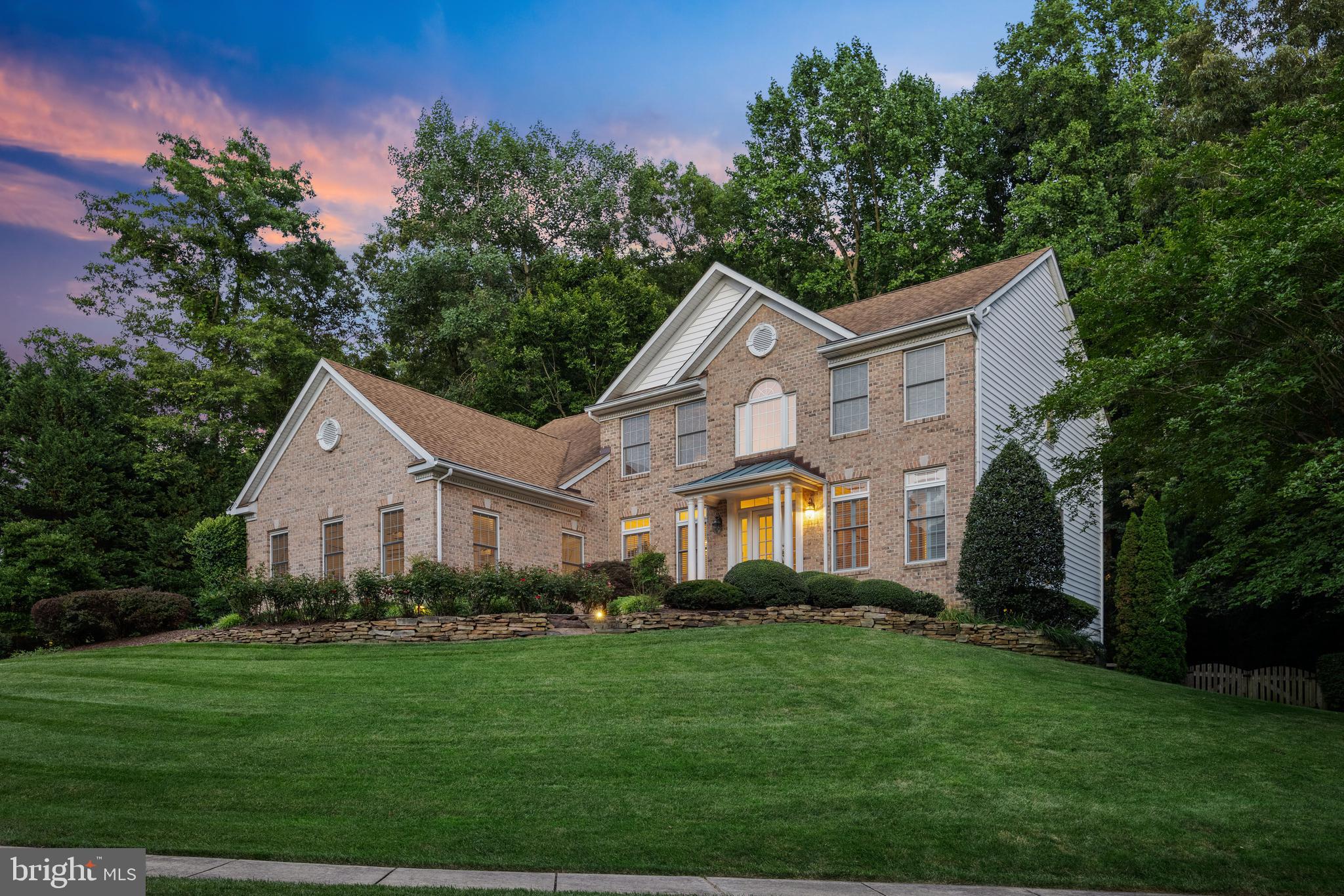 253 Woodard Road Arnold, MD 21012 - Photo 50 of 55 Stately home at twilight
