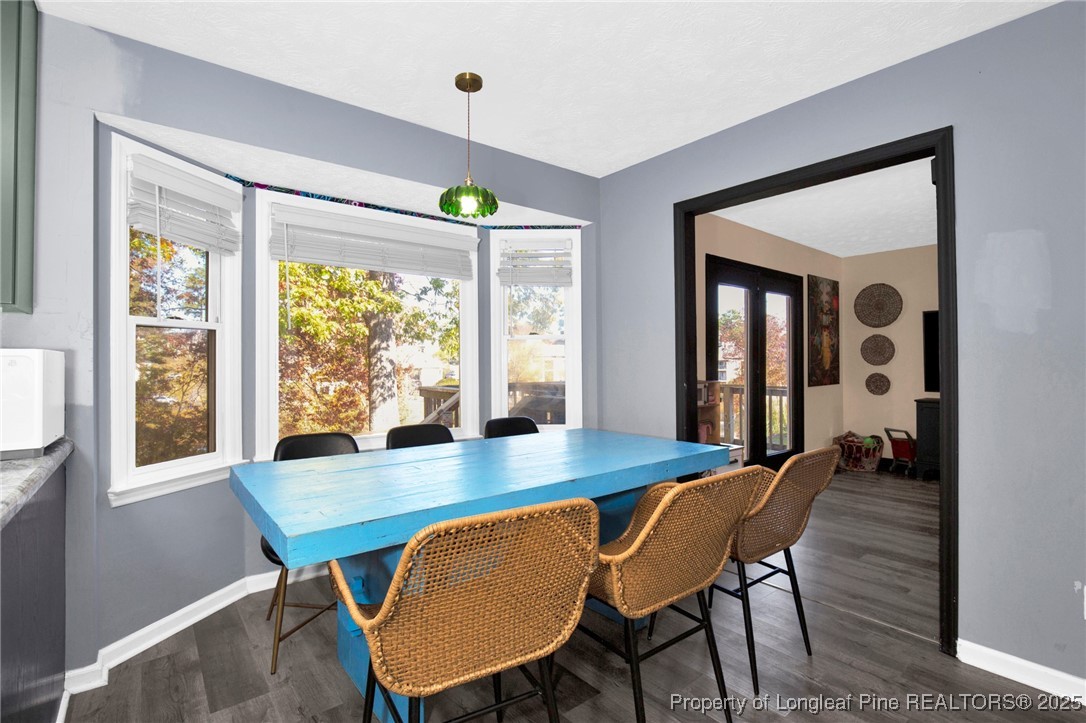 529 Old Farm Road Fayetteville, NC 28314 - Photo 17 of 35 a view of a dining room with furniture and window