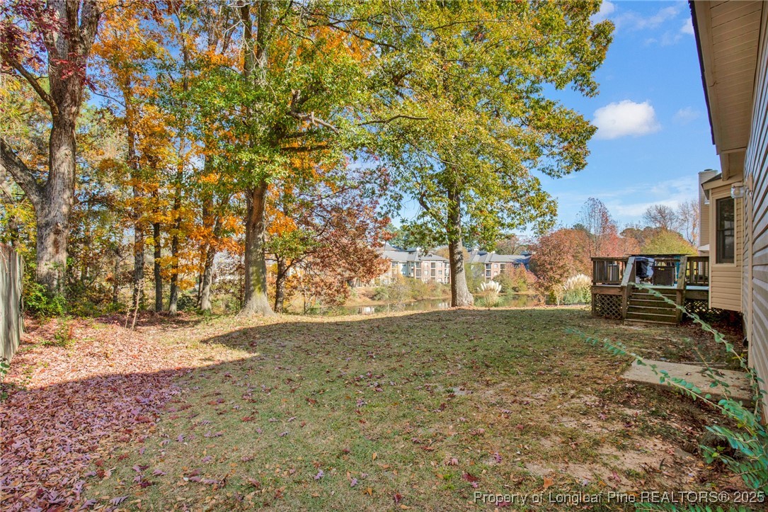 529 Old Farm Road Fayetteville, NC 28314 - Photo 32 of 35 a view of a yard with an trees