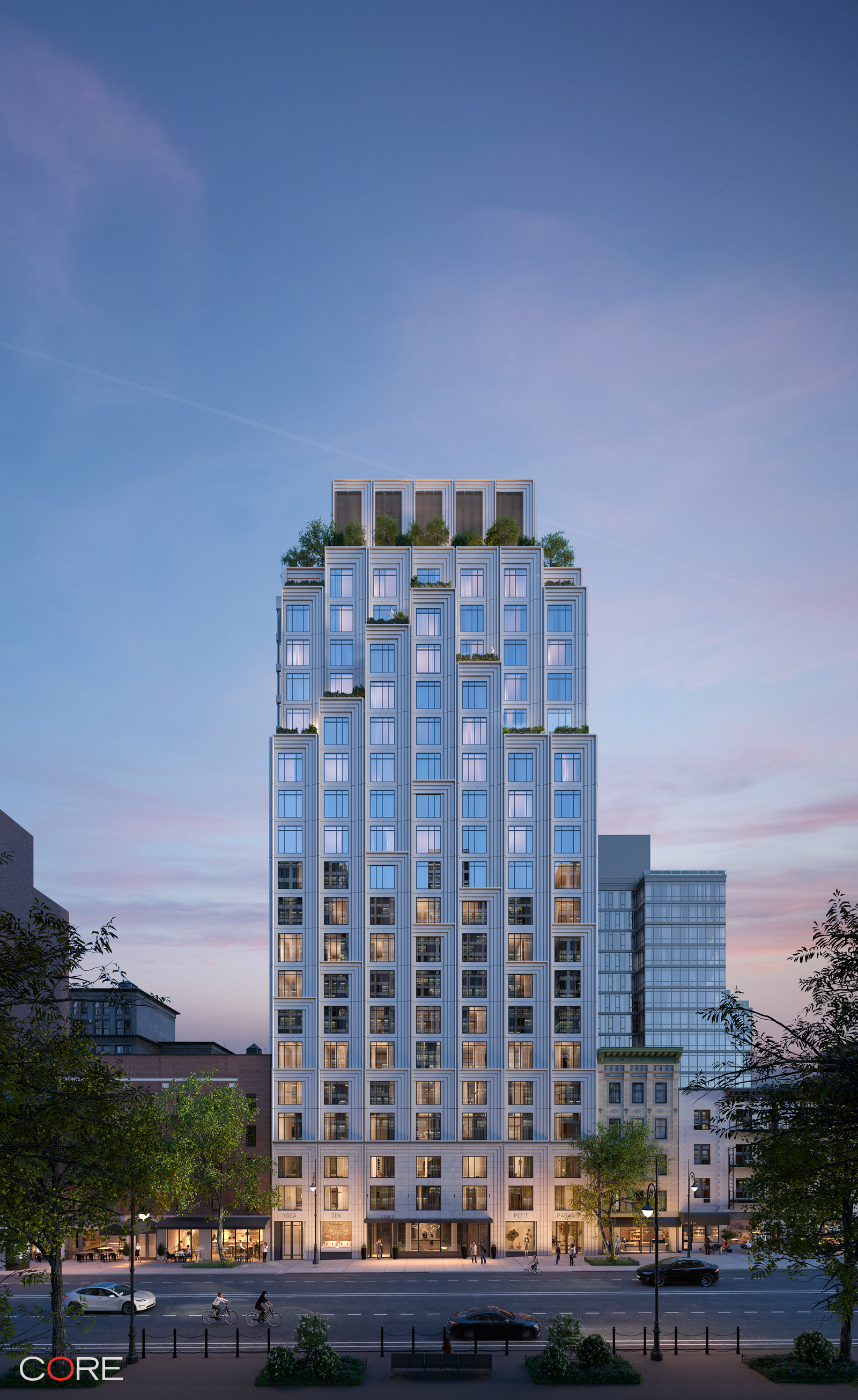 310 East 86th Street, Unit 19C Manhattan, NY 10028 - Photo 11 of 20 a view of a building with a city view