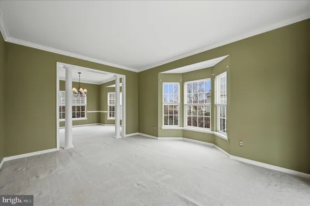 a view of an empty room with window