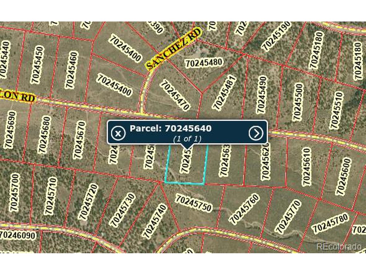 1978 Yablin Road Fort Garland, CO 81133 - Photo 7 of 7 a view of a street with an entrance