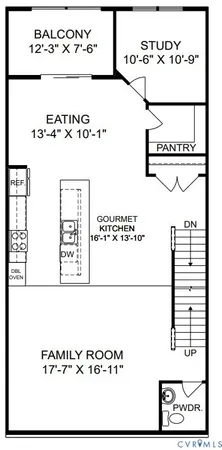 $467,835 | 3606 Daisy Field Walk, Unit B, Henrico, VA 23233
