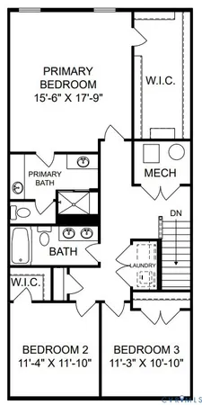 $467,835 | 3606 Daisy Field Walk, Unit B, Henrico, VA 23233