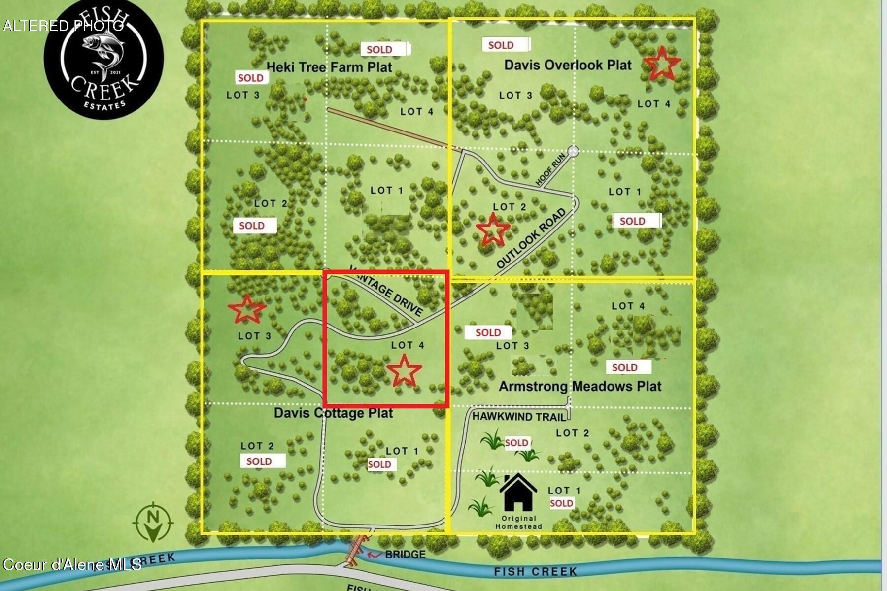 500 Outlook Road Cocolalla, ID 83813 - Photo 14 of 18 Sales map