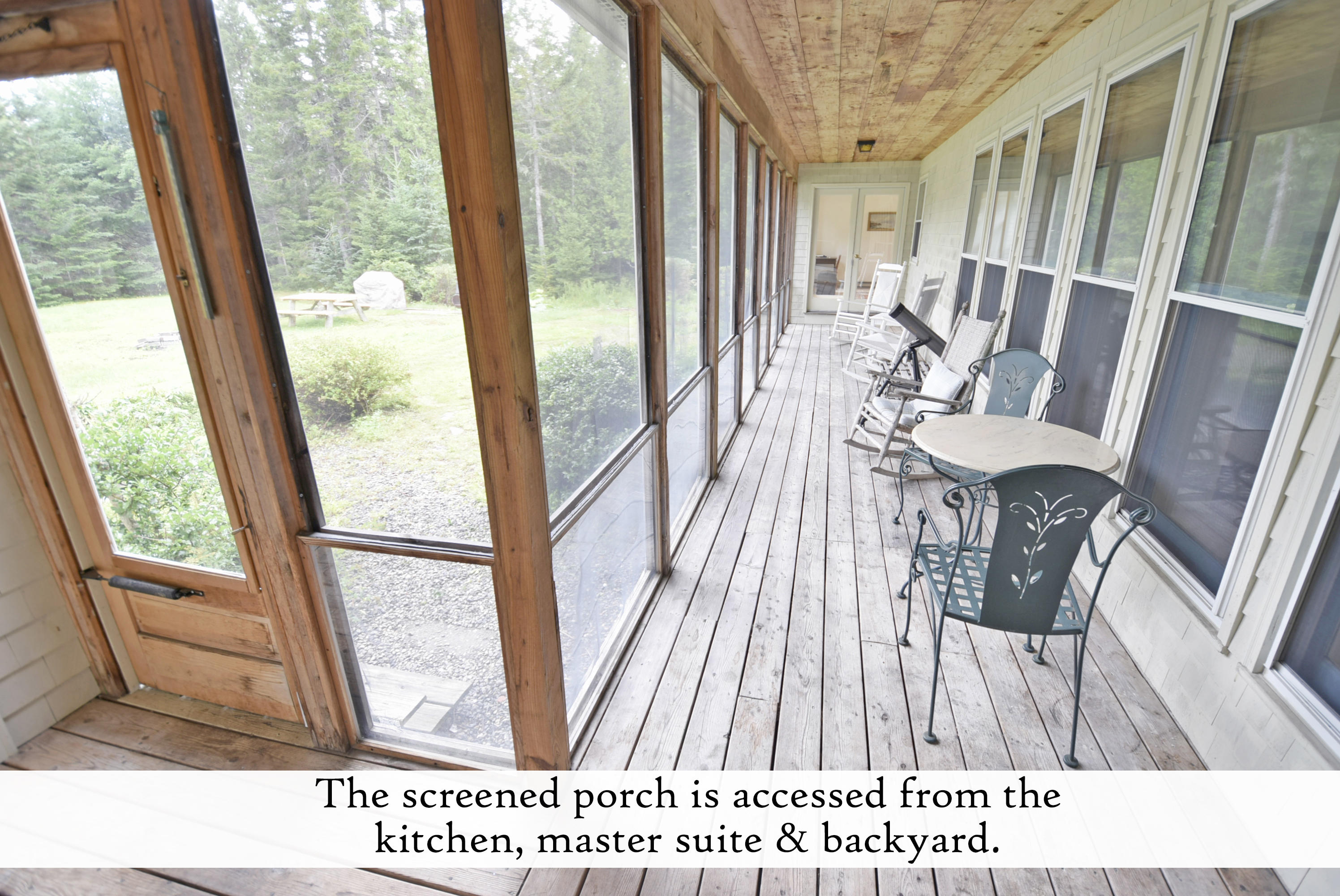 170 Oak Hill Road Mount Desert, ME 04660 - Photo 32 of 65 screened porch 2, label