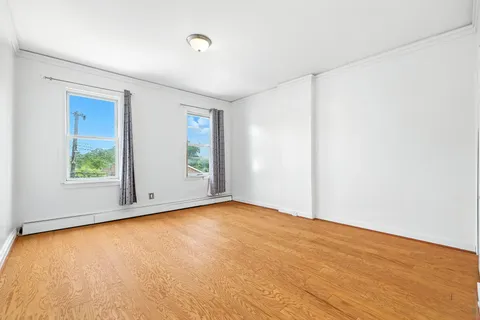a view of an empty room with window