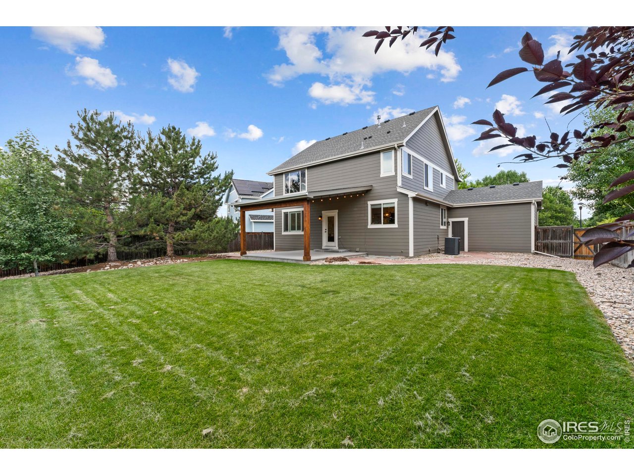 5409 Rabbit Creek Road Fort Collins, CO 80528 - Photo 31 of 40 Backyard view to house