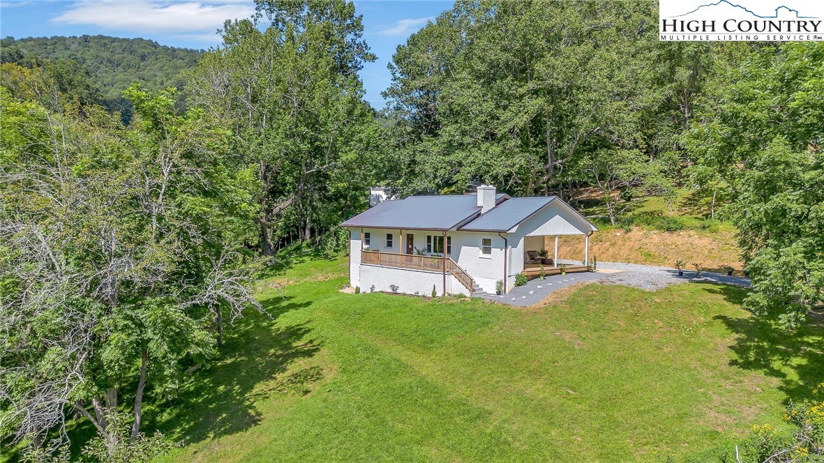 393 Carter Miller Road Todd, NC 28684 - Photo 4 of 50 an aerial view of a house
