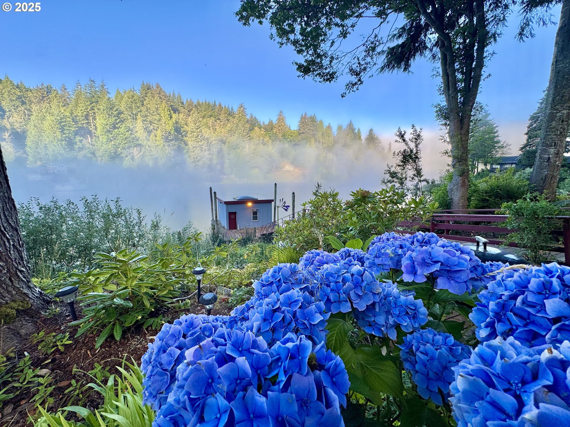 70700 Majestic Shores Road North Bend, OR 97459 - Photo 2 of 48 a view of a yard