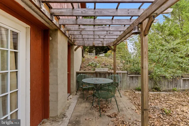 a view of a small bathroom