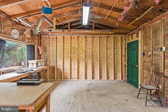 a view of backyard with barbeque grill and plants