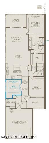 205 Rock Spring Loop St. Augustine, FL 32095 - Photo 2 of 2 Cressida Floor Plan
