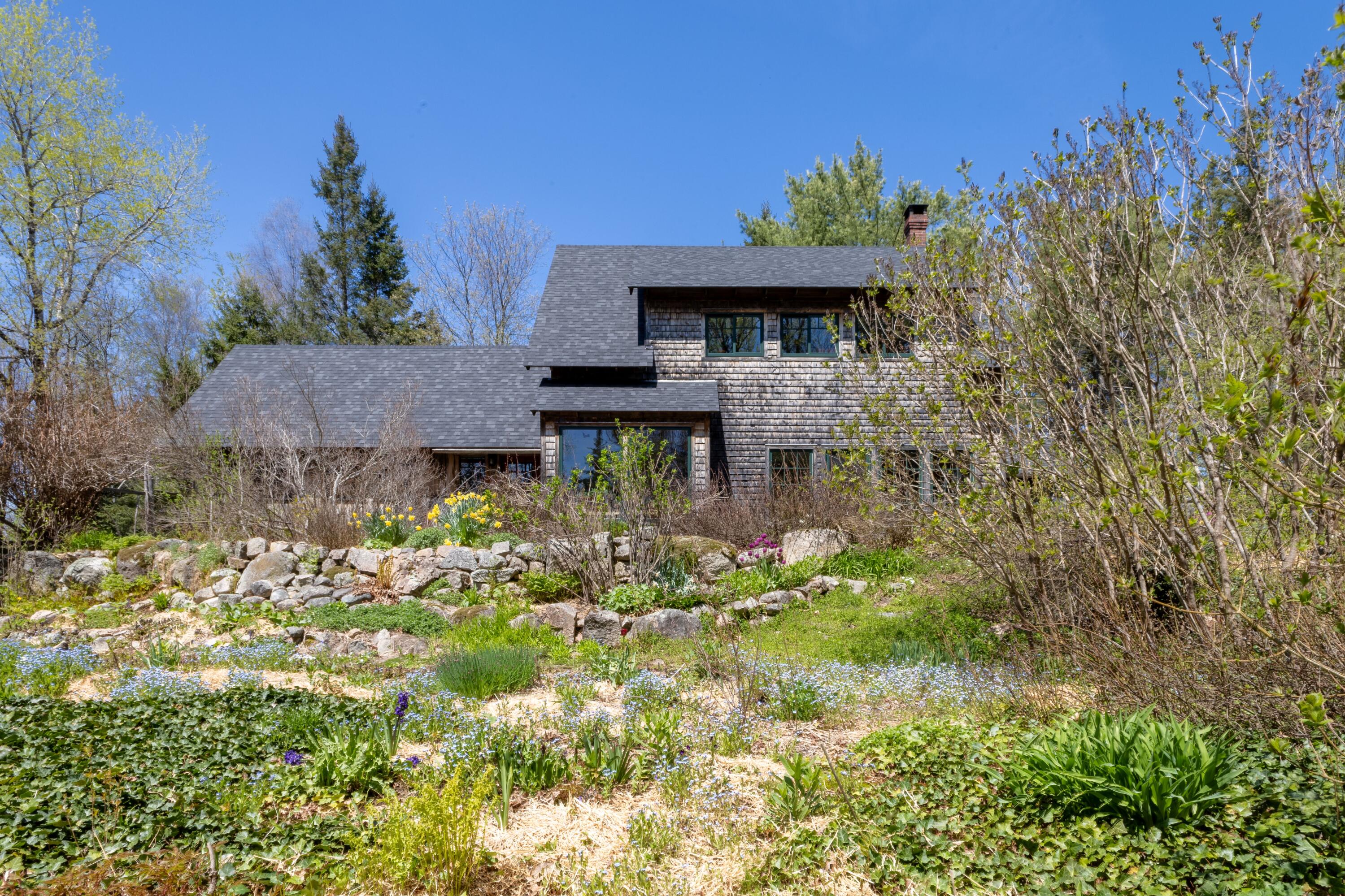 12 Bakers Point Road Steuben, ME 04680 - Photo 68 of 86 From the lower garden to house.