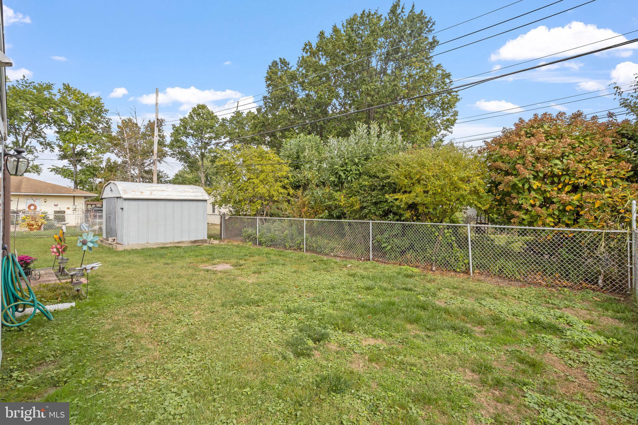 74 Gaping Rock Road Levittown, PA 19057 - Photo 26 of 31 a backyard of a house with lots of green space