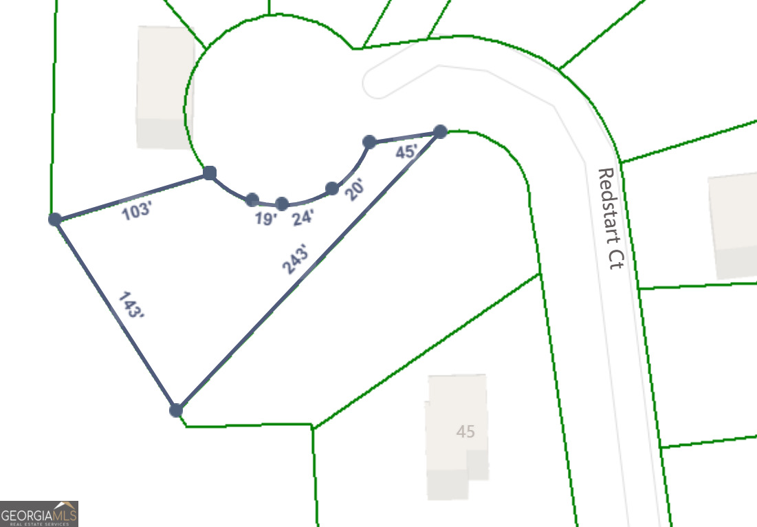 0 Redstart Court Monticello, GA 31064 - Photo 3 of 3 a picture of a floor plan that has a window of it