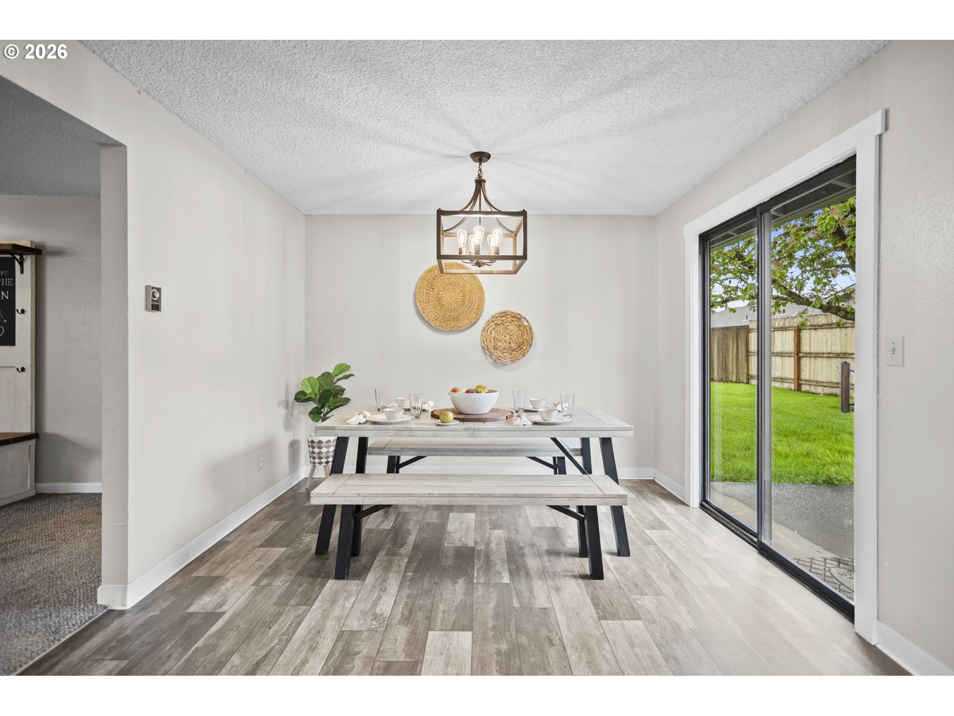 7 Olive Court Longview, WA 98632 - Photo 16 of 35 a view of a dining room with furniture window and wooden floor