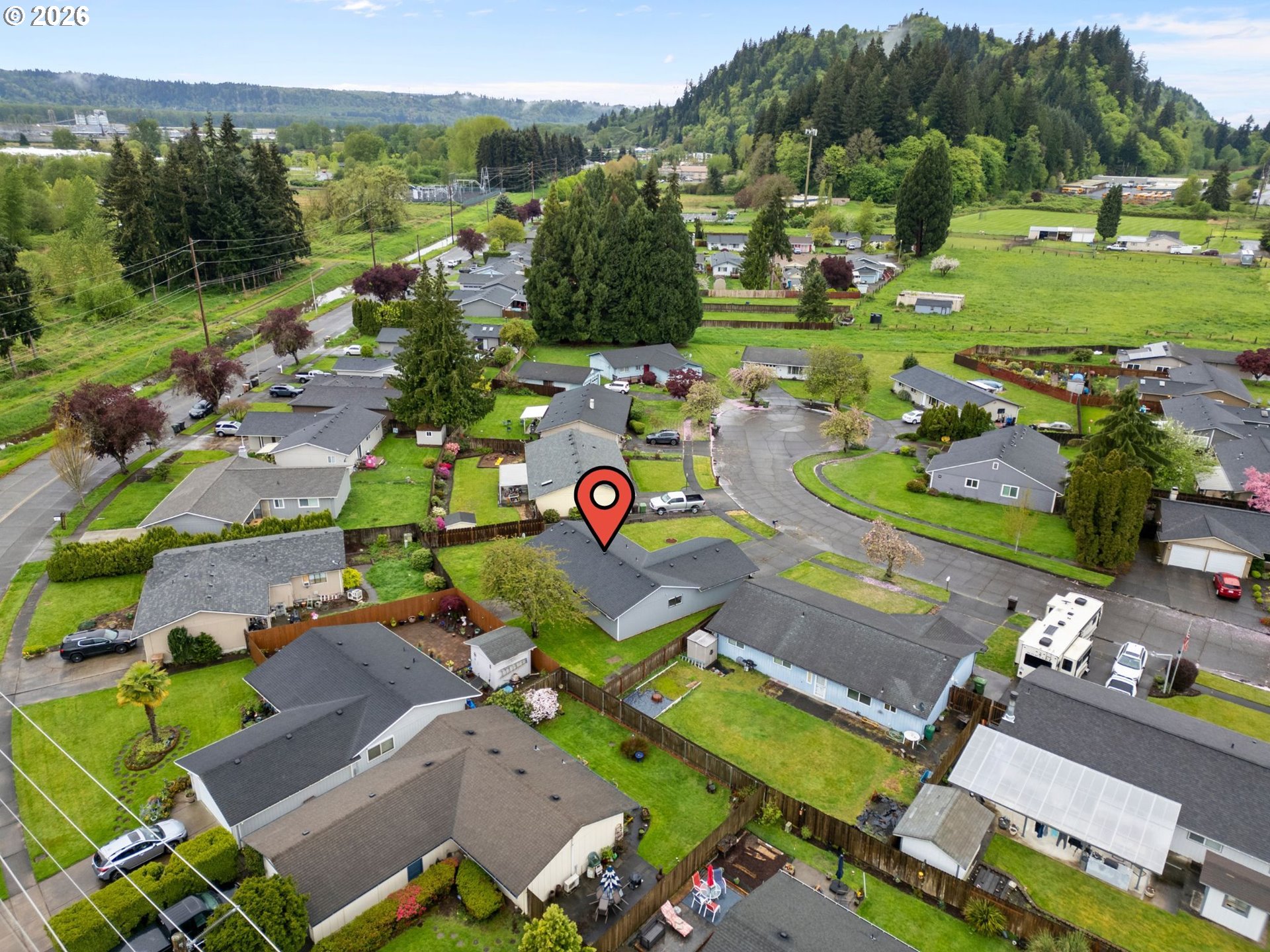 7 Olive Court Longview, WA 98632 - Photo 34 of 35 an aerial view of a