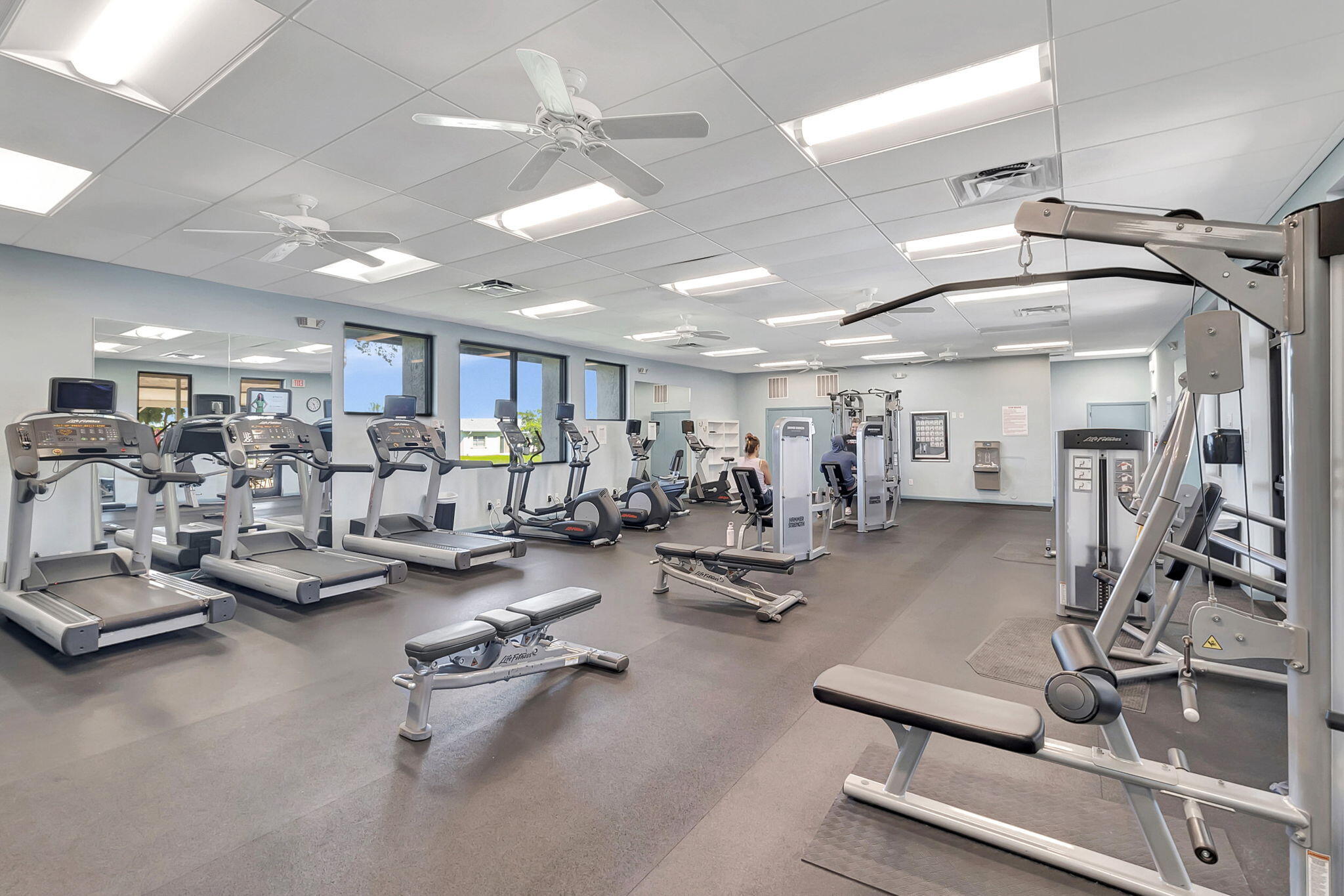 6321 Lasalle Road Delray Beach, FL 33484 - Photo 34 of 38 a view of a room with gym equipment