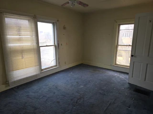 a view of empty room