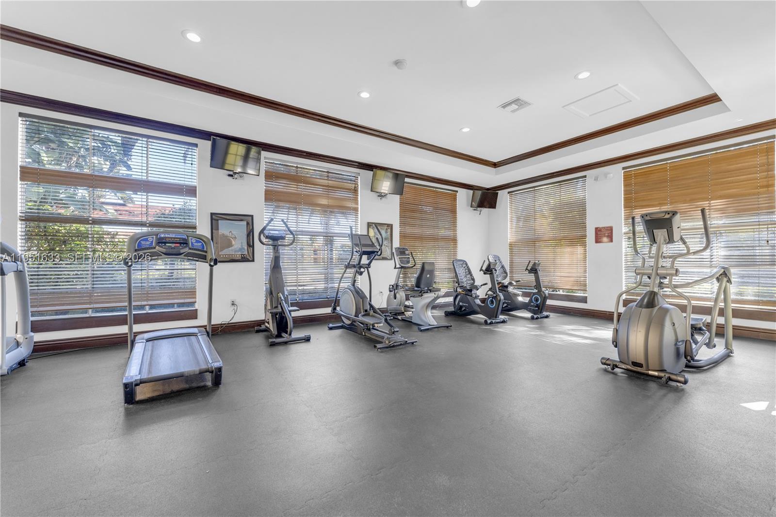 2400 East Preserve Way, Unit 101 Miramar, FL 33025 - Photo 28 of 41 a view of a room with gym equipment