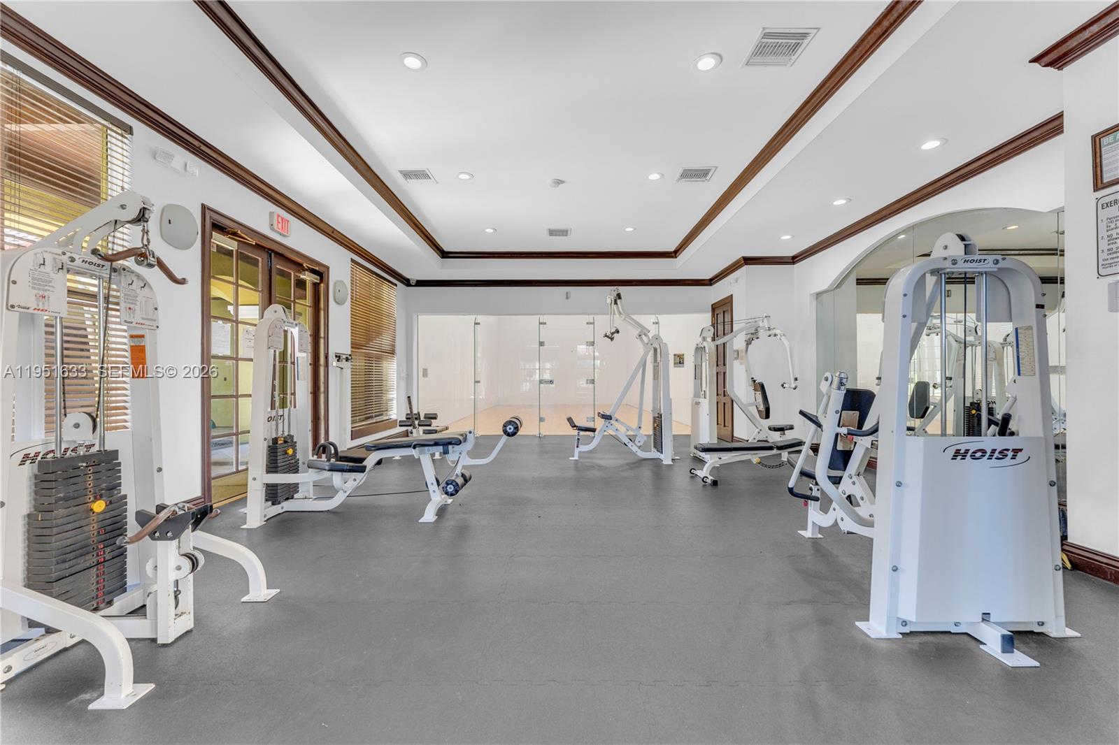 2400 East Preserve Way, Unit 101 Miramar, FL 33025 - Photo 29 of 41 a view of a room with gym equipment
