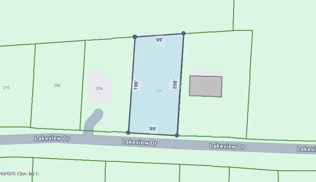 $60,000 | 204 Lakeview Drive, Whispering Pines, NC 28327