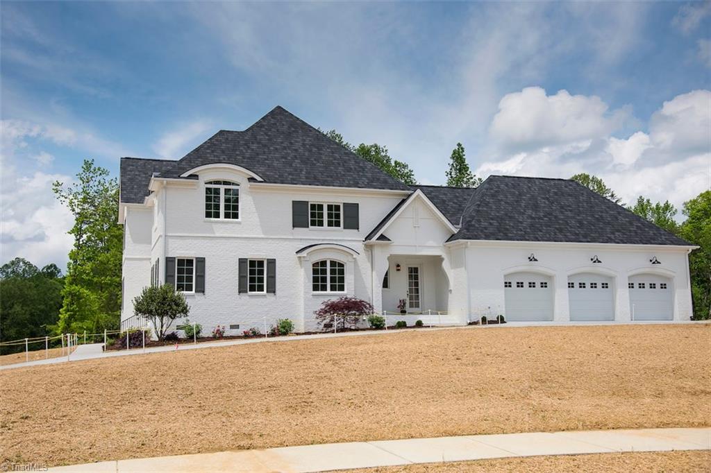 6900 Matzinger Court Oak Ridge, NC 27310 - Photo 30 of 30 Side view with 3 car garage.