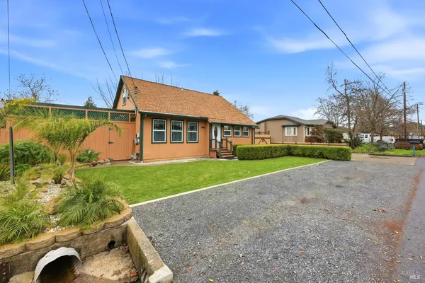 a view of outdoor space yard and house