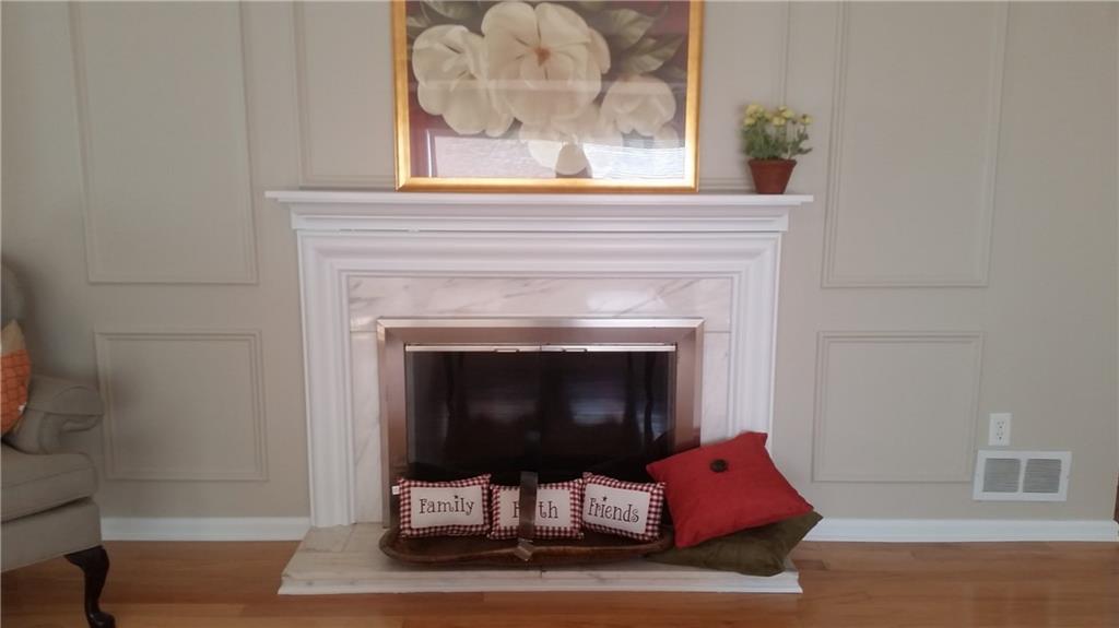 2321 Haymaker Road Monroeville, PA 15146 - Photo 9 of 25 Wood burning Fireplace is the Focal Point of the Living Room