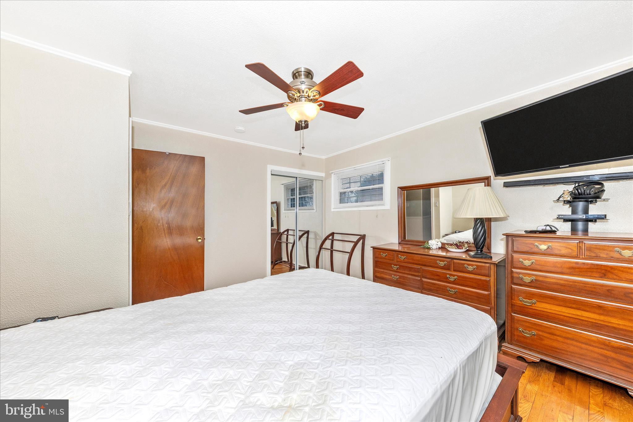 11304 Manse Road Hagerstown, MD 21740 - Photo 20 of 53 a bedroom with a bed and a flat screen tv