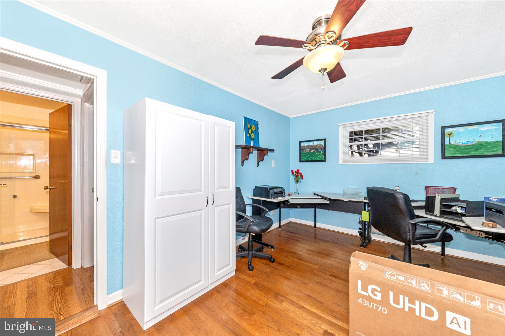 11304 Manse Road Hagerstown, MD 21740 - Photo 26 of 53 a view of a workspace with furniture and a window