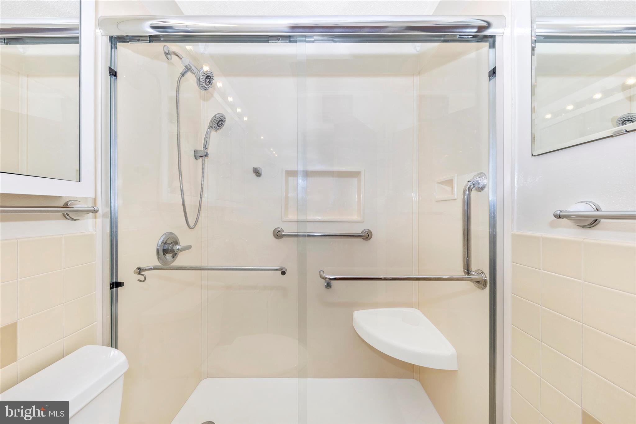 11304 Manse Road Hagerstown, MD 21740 - Photo 29 of 53 a bathroom with a shower and a toilet