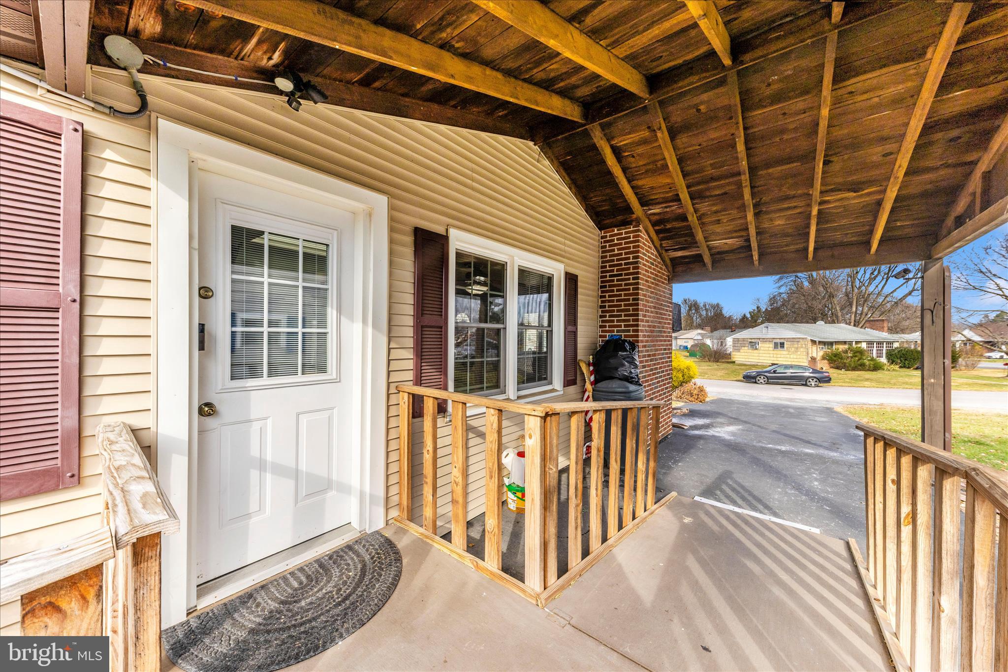 11304 Manse Road Hagerstown, MD 21740 - Photo 44 of 53 a view of a porch with wooden floor