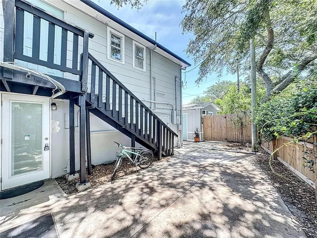a view of outdoor space yard deck patio and outdoor kitchen