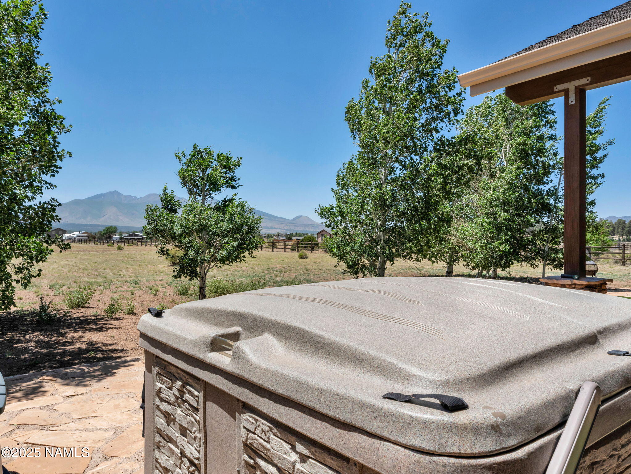 9644 North Bryant Road Flagstaff, AZ 86004 - Photo 35 of 54 Jaccuzzi in Back Yard