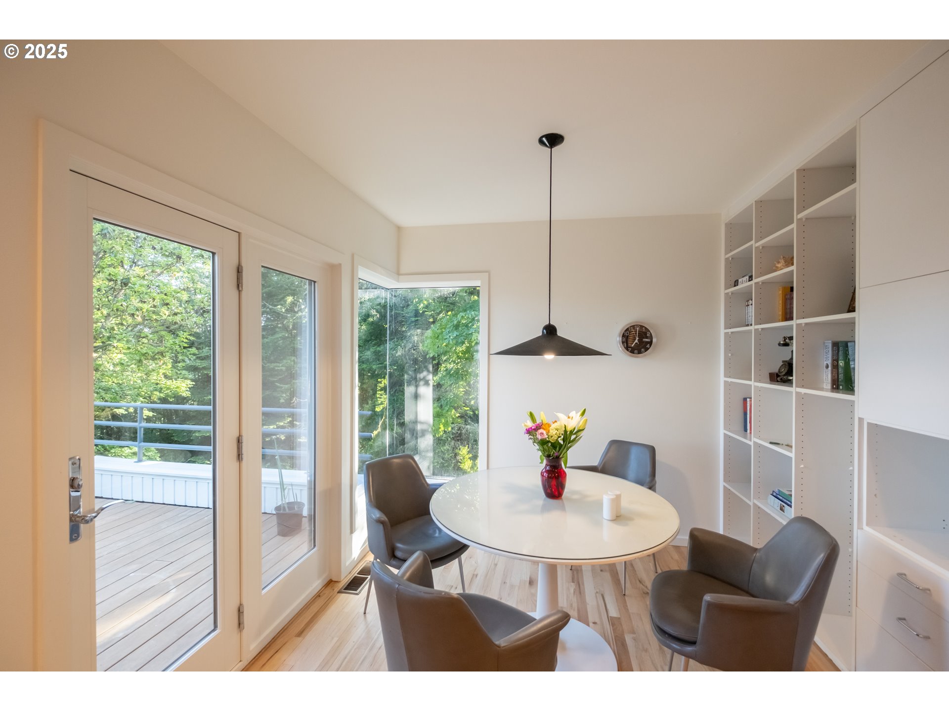 2790 Northwest Sulphur Springs Road Corvallis, OR 97330 - Photo 29 of 48 a view of a dining room with furniture and a window