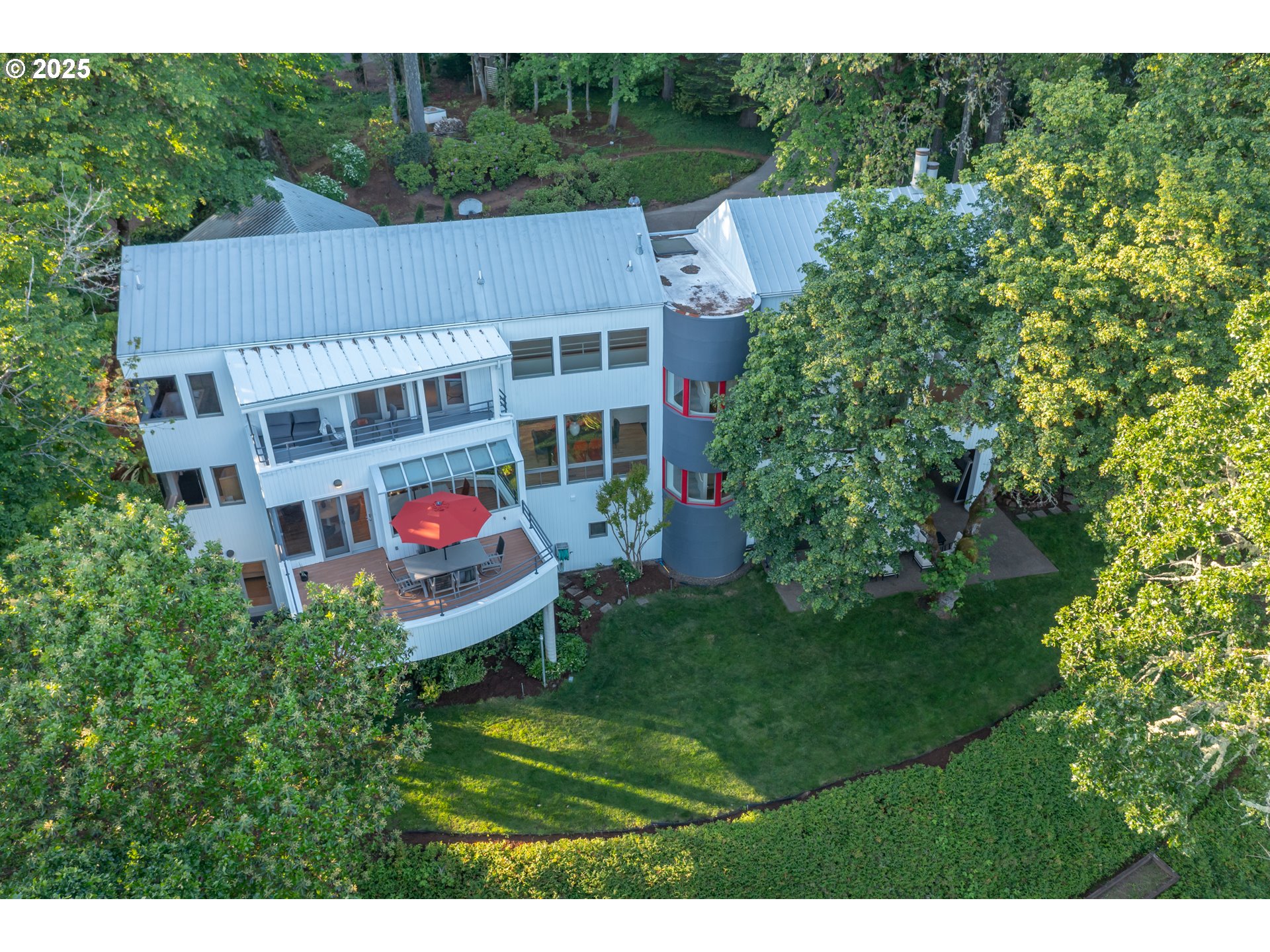 2790 Northwest Sulphur Springs Road Corvallis, OR 97330 - Photo 47 of 48 a aerial view of a house