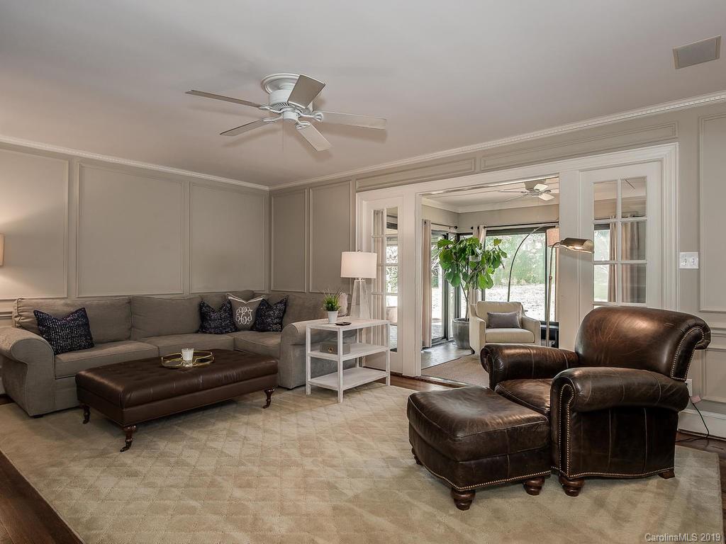 3108 Wickersham Road Charlotte, NC 28211 - Photo 10 of 34 a living room with furniture and a large window